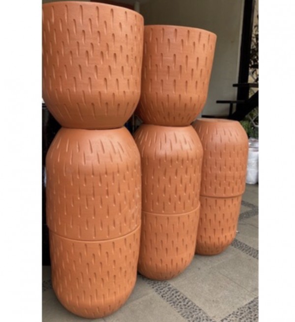 Pot Rintik Terakota XXXL (40x40)